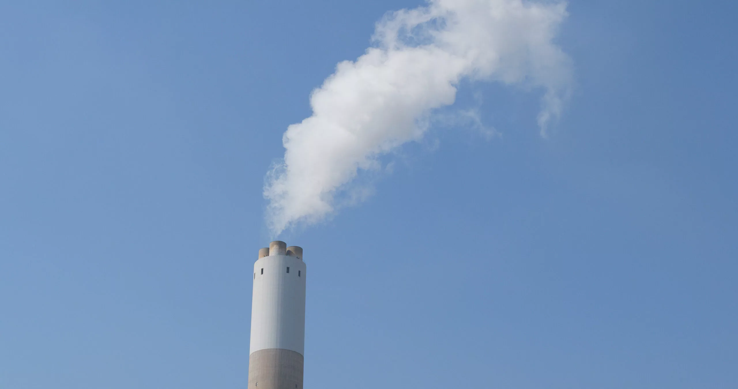 Chimney and smoke