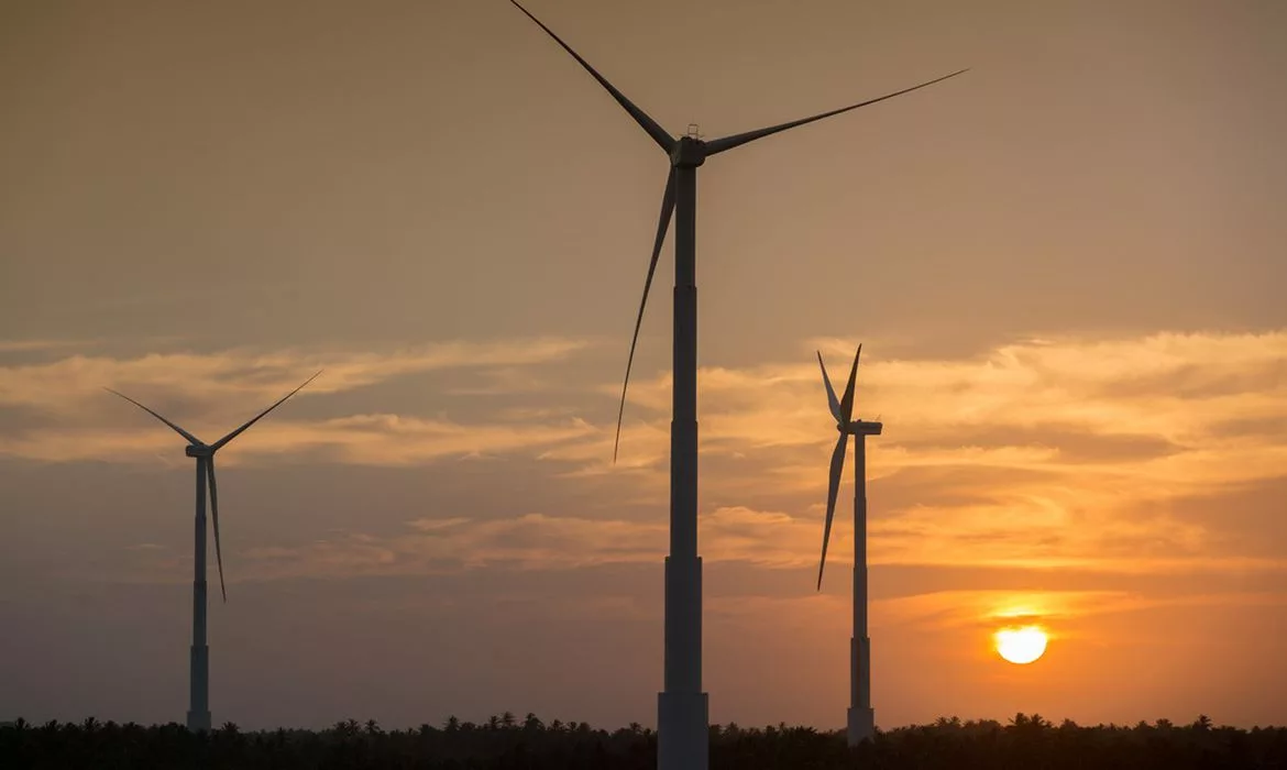 Usina de Energia Eólica (UEE) em Icaraí, no Ceará (CE)